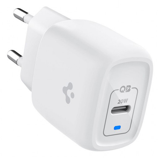 Incarcator Priza Type-C PD 20W, 3A - Spigen Power Arc (PE2009EU) - White