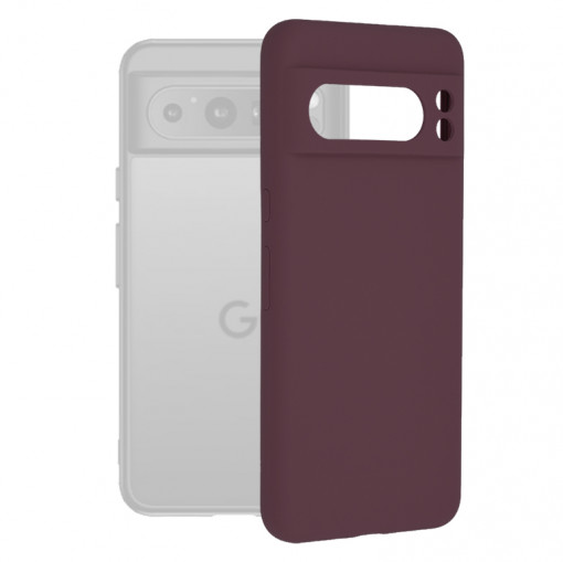 Husa telefon Google Pixel 8 Pro - Techsuit Soft Edge Silicone - Plum Violet