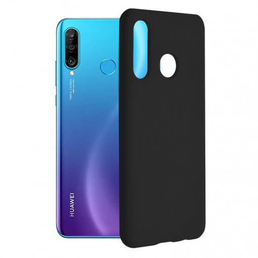 Husa telefon Huawei P30 lite / P30 lite New Edition - Techsuit Soft Edge Silicone - Black