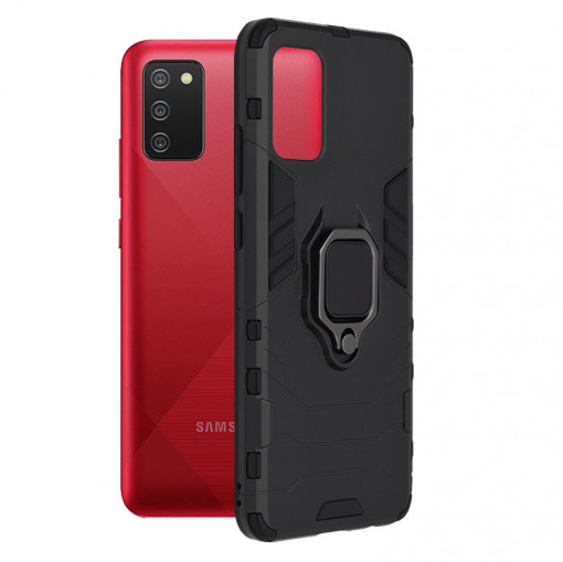 Husa telefon Samsung Galaxy A02s - Techsuit Silicone Shield - Black