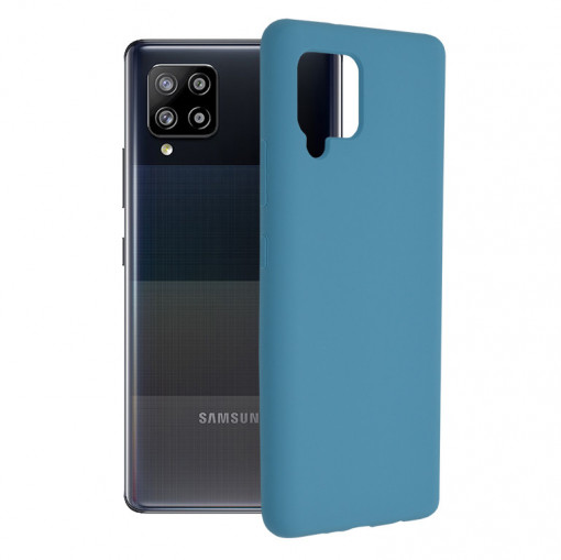 Husa telefon Samsung Galaxy A42 5G - Techsuit Soft Edge Silicone - Denim Blue