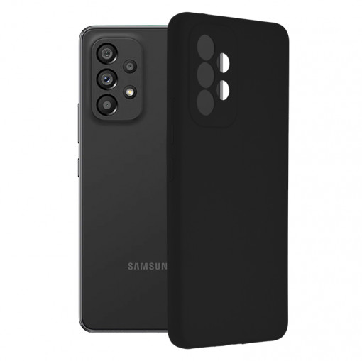 Husa telefon Samsung Galaxy A53 5G - Techsuit Soft Edge Silicone - Black