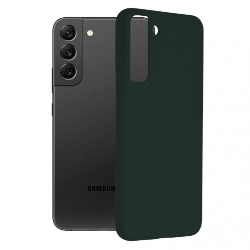 Husa telefon Samsung Galaxy S22 Plus 5G - Techsuit Soft Edge Silicone - Dark Green