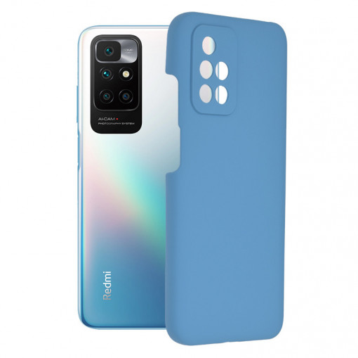 Husa telefon Xiaomi Redmi 10 2021 / Redmi 10 2022 - Techsuit Soft Edge Silicone - Denim Blue