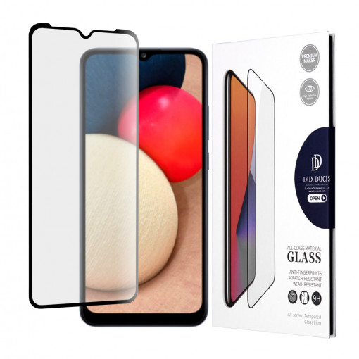 Folie protectie telefon Samsung Galaxy A02s / A03 / A03s / A03 Core / A04e - Dux Ducis Tempered Glass - Black