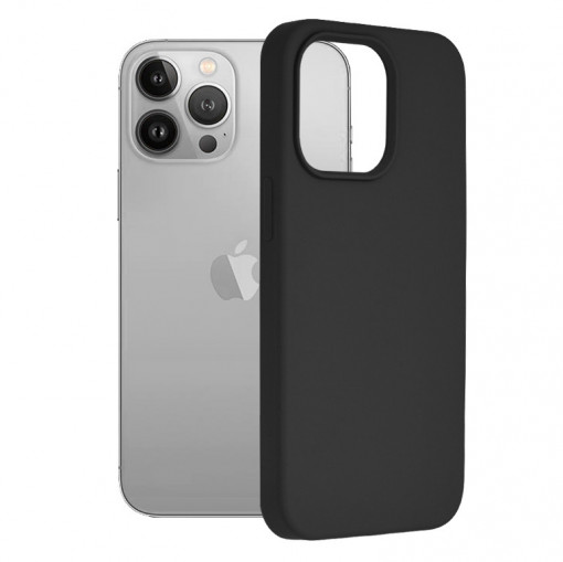 Husa telefon iPhone 13 Pro - Techsuit Soft Edge Silicone - Black
