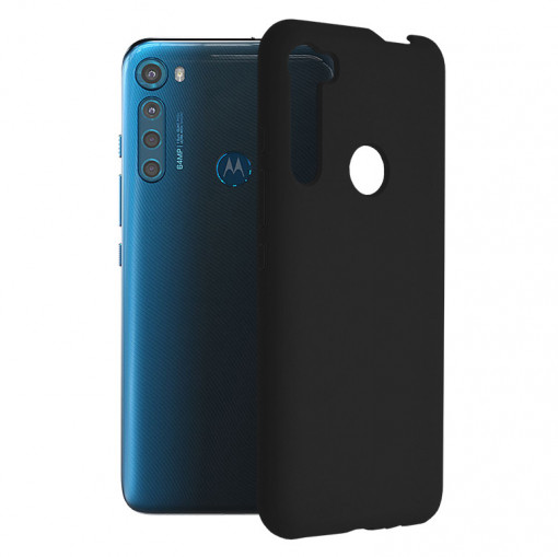 Husa telefon Motorola One Fusion Plus - Techsuit Soft Edge Silicone - Black