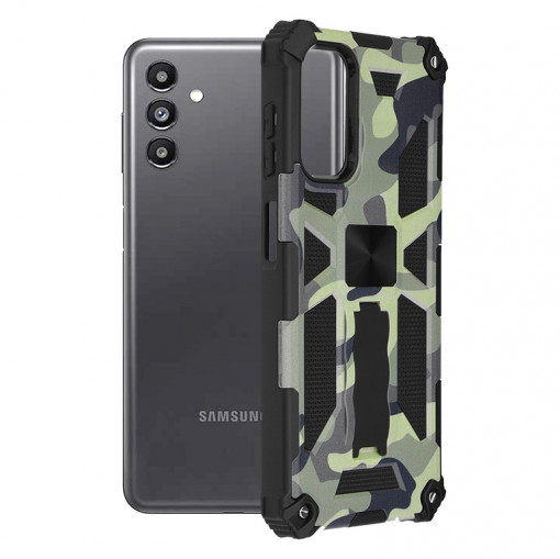 Husa telefon Samsung Galaxy A13 4G / A13 5G / A04s - Techsuit Blazor Series - Camo Lime