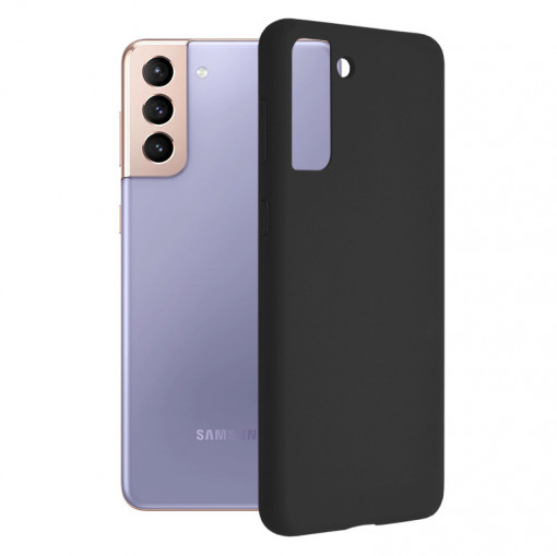 Husa telefon Samsung Galaxy S21 Plus 5G - Techsuit Soft Edge Silicone - Black