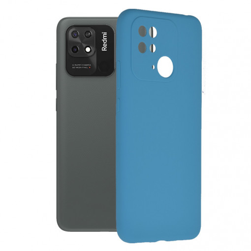 Husa telefon Xiaomi Redmi 10C - Techsuit Soft Edge Silicone - Denim Blue