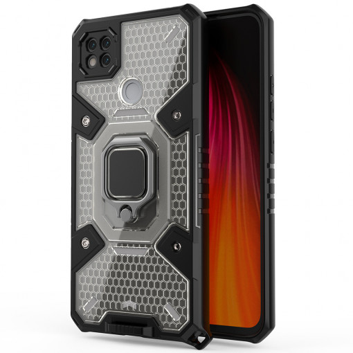 Husa telefon Xiaomi Redmi 9C / Redmi 9C NFC - Techsuit Honeycomb Armor - Black
