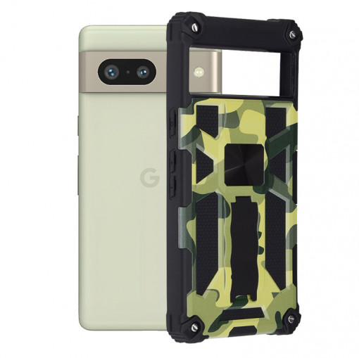 Husa telefon Google Pixel 7 - Techsuit Blazor Series - Camo Lime