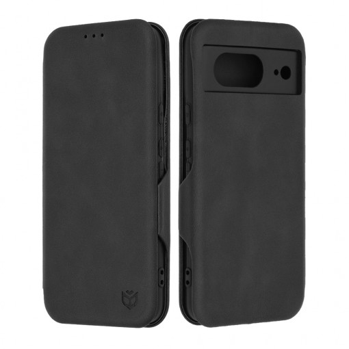 Husa telefon Google Pixel 8 Techsuit Safe Wallet Plus, Black