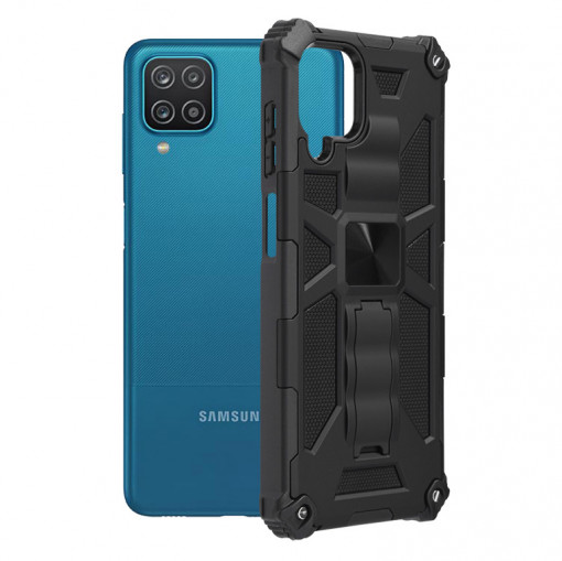 Husa telefon Samsung Galaxy A12 / A12 Nacho - Techsuit Blazor Series - Black