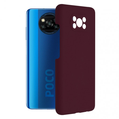 Husa telefon Xiaomi Poco X3 / Poco X3 NFC / Poco X3 Pro - Techsuit Soft Edge Silicone - Plum Violet