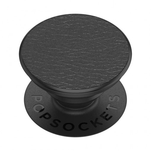 Suport pentru telefon - Popsockets PopGrip - Black Vegan Leather