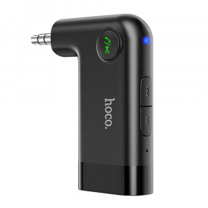 Adaptor Audio Jack la Bluetooth - Hoco Dawn (E53) - Black - Img 2