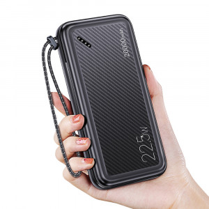 Baterie Externa 20000mAh, 3xType-C, Micro-USB, 2xUSB - USAMS (US-CD168) - Black - Img 3