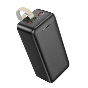 Baterie Externa 2x USB, Type-C, Micro-USB, PD30W, 40000mAh - Hoco Smart (J111C) - Black - Img 1