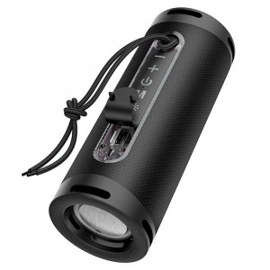 Boxa Portabila Bluetooth 5.1, 2x5W - Hoco Dazzling pulse (HC9) - Black - Img 3