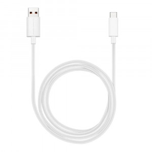 Cablu de Date USB la Type-C Super Fast Charging 8A, 1m - Huawei (LX1218) - White (Bulk Packing) - Img 2