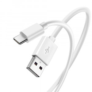 Cablu de Date USB la Type-C SuperVOOC 3.0, Fast Charging 3A, 65W, 1m - Oppo (DL143) - White (Bulk Packing) - Img 4
