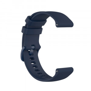 Curea pentru Samsung Galaxy Watch 4, Galaxy Watch Active (40 / 44 mm), Huawei Watch GT / GT 2 / GT 3 (42 mm) - Techsuit Watchband 20mm (W006) - Blue - Img 2