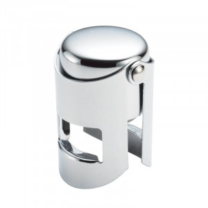 Dop Reutilizabil pentru Sticle - Techsuit Professional Stopper (CS01) - Silver - Img 2