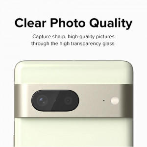 Folie Camera pentru Google Pixel 7 (set 3) - Ringke Camera Protector Glass - Clear - Img 4