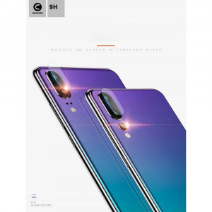 Folie Camera pentru Huawei P20 / P20 Pro - Mocolo Full Clear Camera Glass - Clear - Img 2