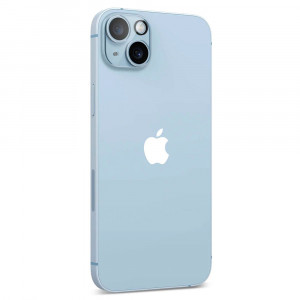 Folie Camera pentru iPhone 14 / 14 Plus (set 2) - Spigen Glas.tR Optik - Crystal Clear - Img 2