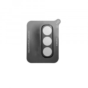 Folie Camera pentru Motorola Moto E20 - Mocolo Silk HD PRO Camera Glass - Black - Img 3
