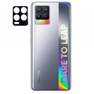Folie Camera pentru Realme 8 - Techsuit Full Camera Glass - Black - Img 1
