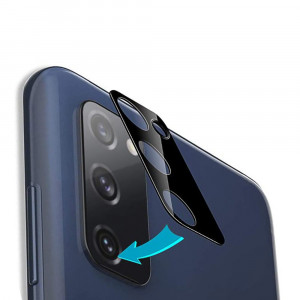 Folie Camera pentru Samsung Galaxy S20 FE 4G / S20 FE 5G - Mocolo Silk HD PRO Camera Glass - Black - Img 4