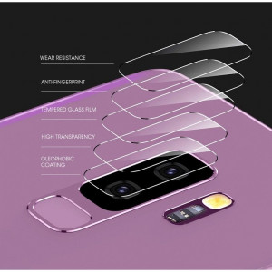 Folie Camera pentru Samsung Galaxy S9 Plus - Mocolo Full Clear Camera Glass - Clear - Img 2