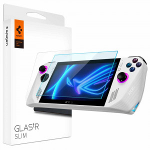 Folie pentru Asus ROG Ally - Spigen Glas.tR Slim - Clear - Img 1