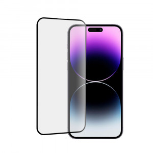 Folie protectie telefon iPhone 14 Pro Max - Mocolo 3D Curved Full Glue Glass - Black