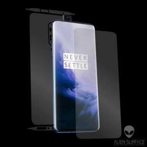 Folie protectie telefon OnePlus 7 Pro - Alien Surface Screen+Edges+Back - Transparent - Img 3
