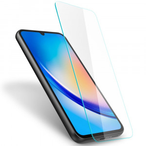 Folie protectie telefon Samsung Galaxy A34 5G (set 2) - Spigen Glas.tR Slim - Clear - Img 2