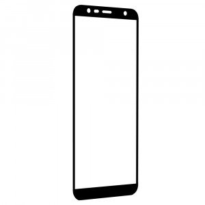Folie protectie telefon Samsung Galaxy J4 Plus / J6 Plus - Techsuit 111D Full Cover / Full Glue Glass - Black - Img 4