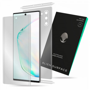 Folie protectie telefon Samsung Galaxy Note 10 / Note 10 5G - Alien Surface Screen+Edges+Back - Transparent - Img 1