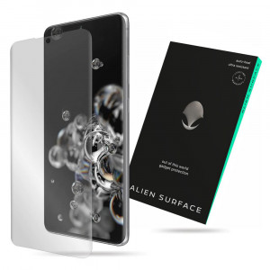Folie protectie telefon Samsung Galaxy S20 Ultra / S20 Ultra 5G - Alien Surface Screen Case Friendly - Transparent - Img 1