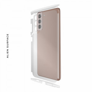 Folie protectie telefon Samsung Galaxy S21 Plus 5G - Alien Surface Screen+Edges+Back - Transparent - Img 4
