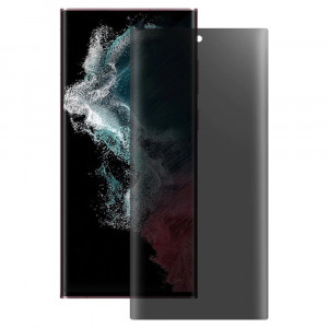 Folie protectie telefon Samsung Galaxy S22 Ultra 5G - Lito 3D UV Glass - Privacy - Img 2