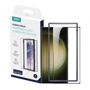 Folie protectie telefon Samsung Galaxy S23 Ultra - ESR Screen Shield - Clear - Img 1
