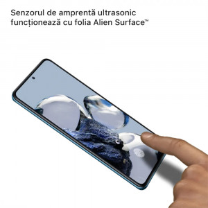 Folie protectie telefon Xiaomi 12T / 12T Pro - Alien Surface Screen+Edges+Back - Transparent - Img 4
