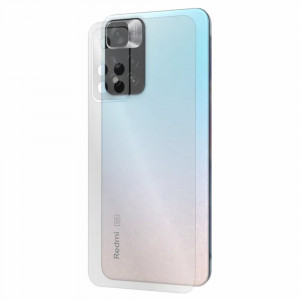 Folie protectie telefon Xiaomi Redmi Note 11 Pro+ 5G - Alien Surface Screen+Edges+Back - Transparent - Img 2