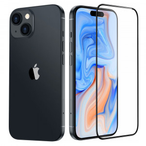 Folie telefon iPhone 15 Plus - ESR Armorite Screen Protector - Black - Img 1