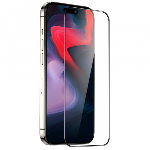 Folie telefon iPhone 15 Pro - ESR Armorite Screen Protector - Black - Img 2