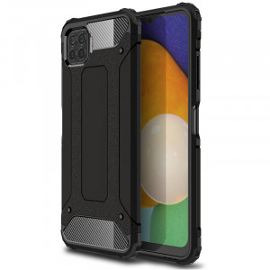 Husa Oppo A94 4G / Reno5 Lite 4G - Techsuit Hybrid Armor - Black - Img 1